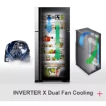Hitachi_Refrigerator_550L_No_Froast_Dual_Fan_Cooling,_Nano_Titanium_filter,_Stabilizer_Free,_LED_Light,_Touch_screen_controller,_Tempered_Glass_Shelves._Black_and_Silver_HRTN8565DFBBKET.png