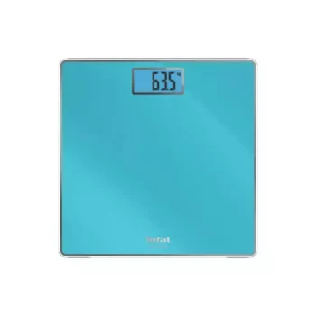 Tefal Bathroom Scale Classic 160kg Capacity Tempered Glass - 31 X 31 Cm Platform Dimension Backlit Display 30Mm Screen Size - Pp1503v0