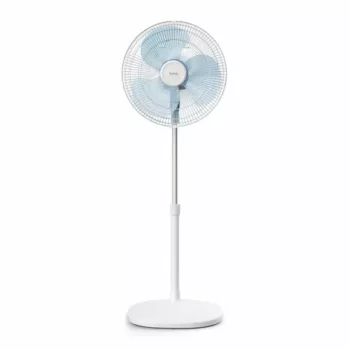 Tefal Stand Fan 16 inch Padestal Fan 3 Blades 45w Essential - Oscillation Function 3 Preset Automatic Modes Manual Control Durable Motor, Vf4410g2